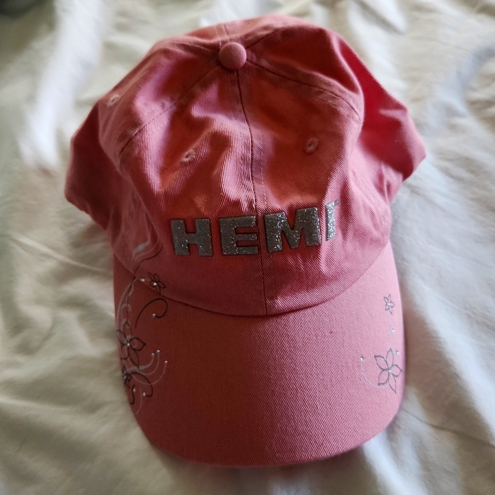 New Pink HEMI Baseball cap.